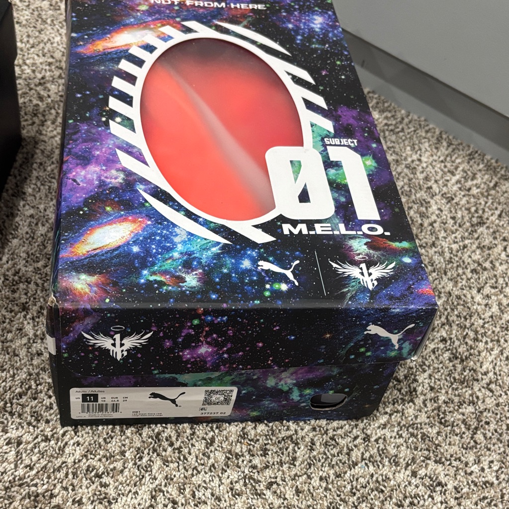 Puma Cosmic Design Shoe Box